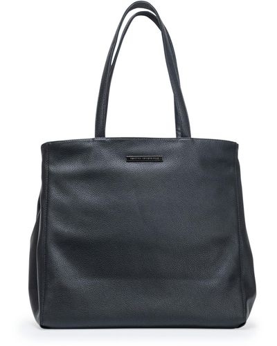 Kenneth Cole Faux Leather Marley 16" Laptop Tote Bag - Black