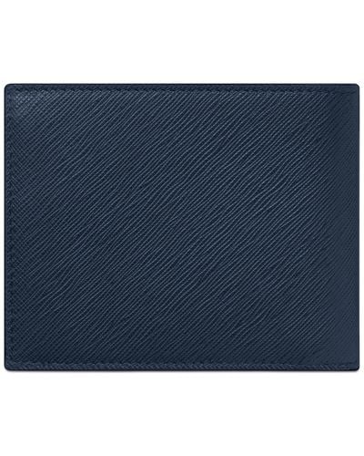 Montblanc Sartorial Leather Wallet - Blue
