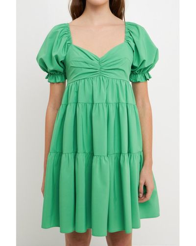 Endless Rose Classic Sweetheart Tiered Mini - Green