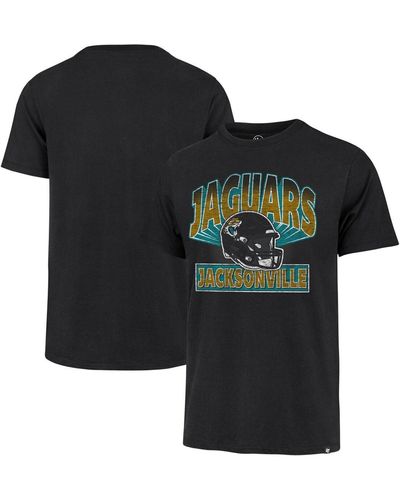 '47 Distressed Jacksonville Jaguars Amplify Franklin T-shirt - Black