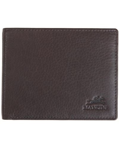 Mancini Monterrey Collection Center Wing Wallet - Brown