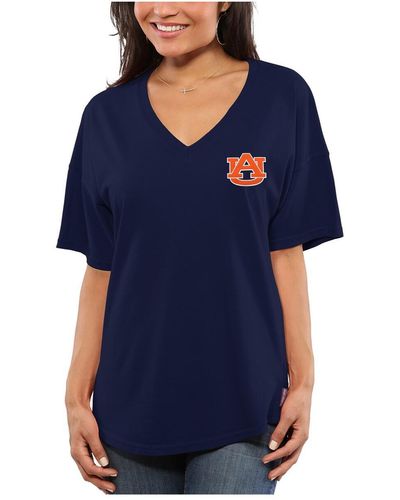 Spirit Jersey Auburn Tigers Oversized T-shirt - Blue