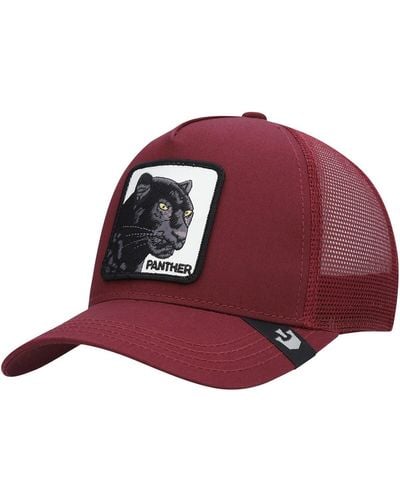 Goorin Bros The Panther Trucker Adjustable Hat - Red
