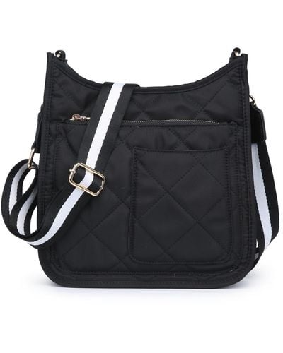 Sol And Selene Motivator Quilted Crossbody Bags - Black