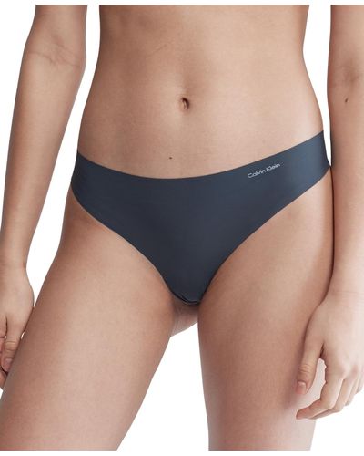 Buy Calvin Klein Carousel Blue Thong from Next Luxembourg