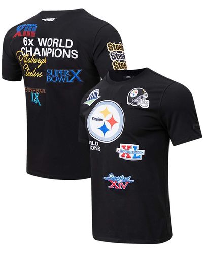 Pro Standard Pittsburgh Steelers Championship T-shirt - Blue