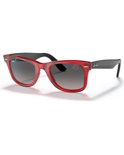 Ray-Ban Disney Polarized Sunglasses - Red