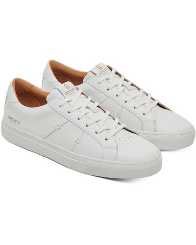 GREATS Royale 2.0 Leather Sneakers - White