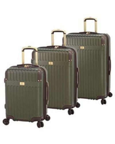 London Fog Brentwood Iii Hardside luggage Collection Created For Macys - Metallic