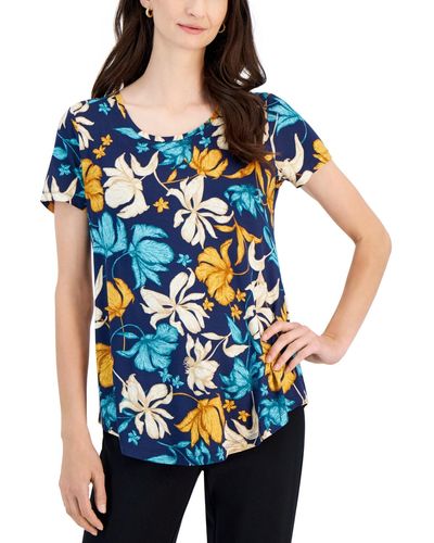 JM Collection Cotton Womens Tops - Macy's