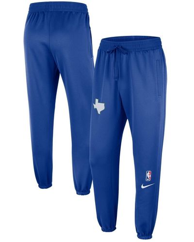 Nike Dallas Mavericks 2022/23 City Edition Showtime Performance Pants - Blue