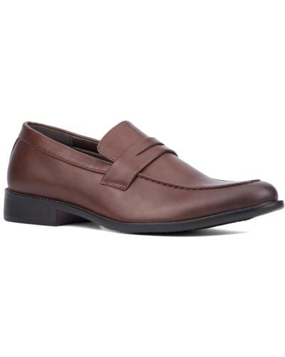 New York & Company Andy Dress Loafers - Brown