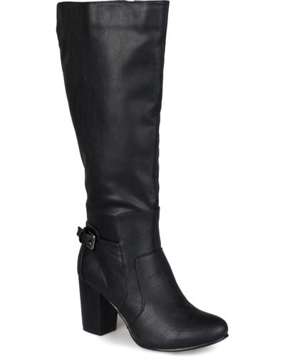 Journee Collection Carver Boots - Black