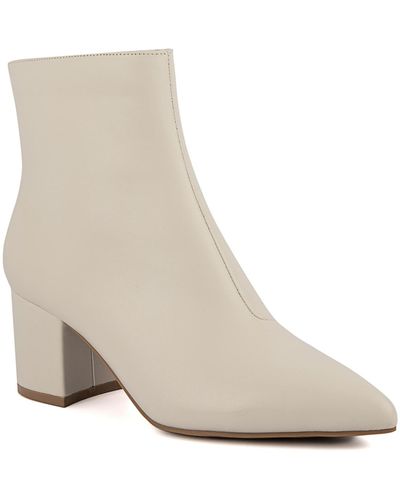 Sugar Nightlife Ankle Boots - Natural