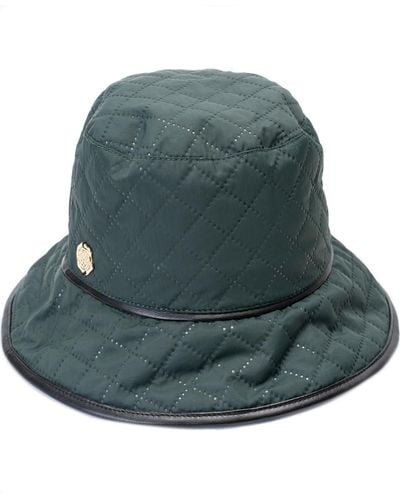 Vince Camuto Quilted Nylon Bucket - Green