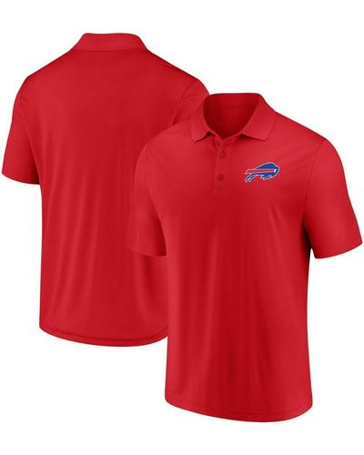Fanatics Buffalo Bills Component Polo Shirt - Red