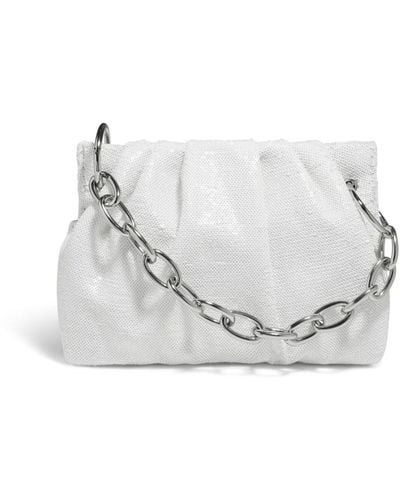 House of Want H.o.w Chill Framed Clutch Shoulder Bag - White