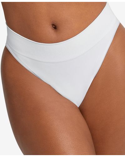 Maidenform M Seamless High Leg Bikini Underwear Dm2317 - White