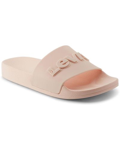 Levi's 3d Pool Slide Slip-on Sandal - Pink