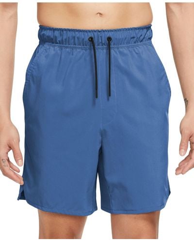 Nike Unlimited Dri-fit Unlined Versatile 7" Shorts - Blue