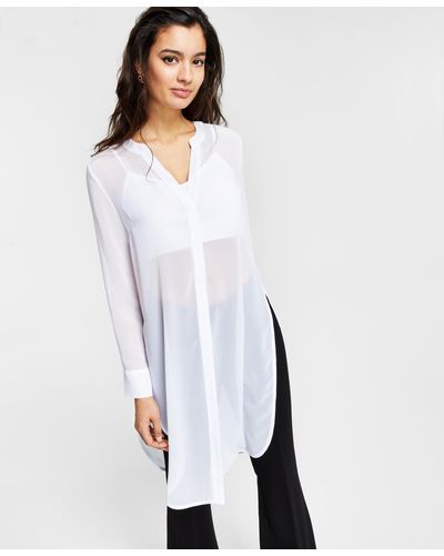 Sheer Tunic Tops for Women - Up to 75% off | Lyst