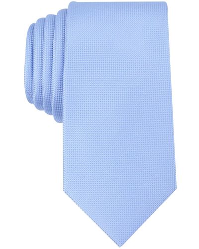 Perry Ellis Oxford Solid Tie - Blue