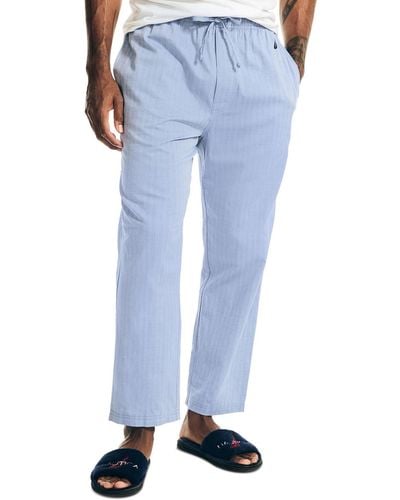 Nautica Anchor Pajama Pants - Blue