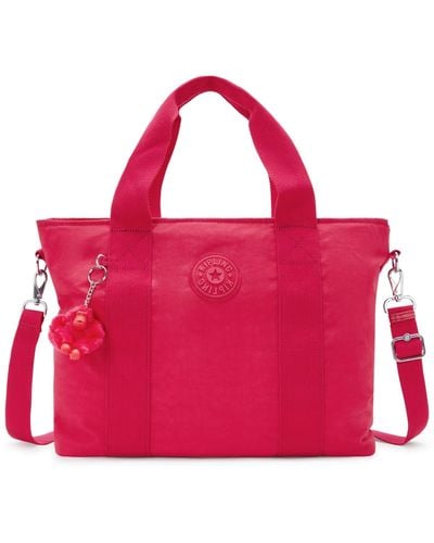 Kipling Minta Shoulder Bag - Pink