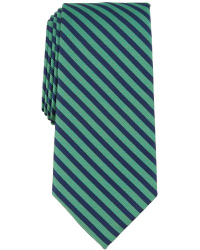 Nautica Yachting Stripe Tie - Green