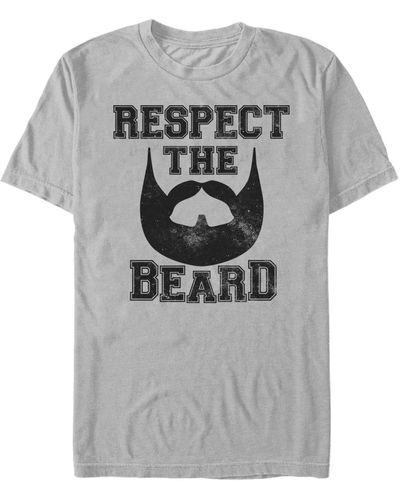Fifth Sun Collegiate Beard Short Sleeve Crew T-shirt - Metallic