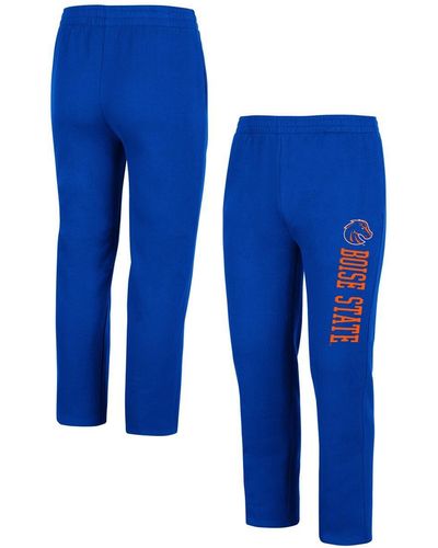Colosseum Athletics Boise State Broncos Fleece Pants - Blue
