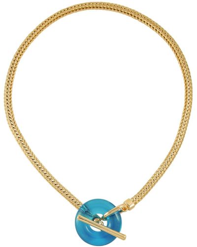 Vince Camuto Snake Chain Necklace - Blue