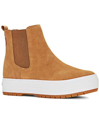 Keds Chelsea Lug Boots From Finish Line - Brown