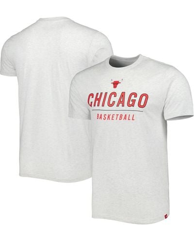 Sportiqe Chicago Bulls Turbo Tri-blend T-shirt - White
