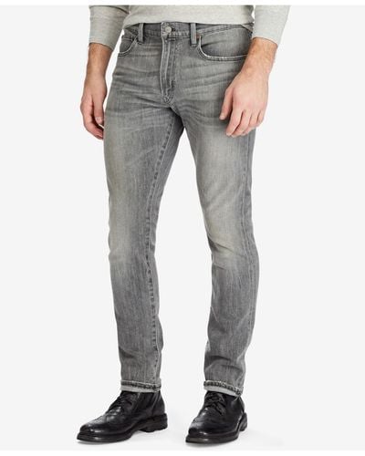 Polo Ralph Lauren Sullivan Slim Stretch Jeans - Gray