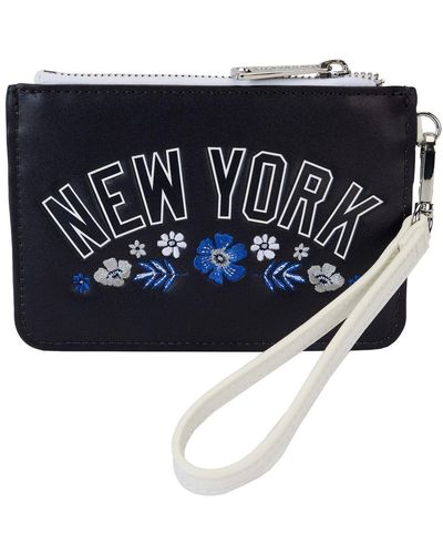 Loungefly New York Yankees Floral Wrist Clutch - Blue