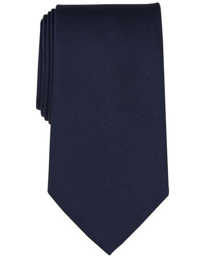 Brooks Brothers B By Repp Solid Silk Ties - Blue