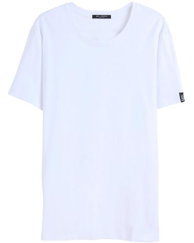 Bellemere New York Bellemere Grand Crew-neck Mercerized Cotton T-shirt - White