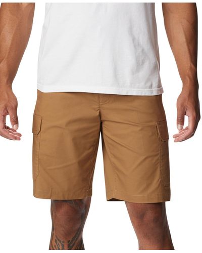 Columbia Rapid Rivers Comfort Stretch Cargo Shorts - White