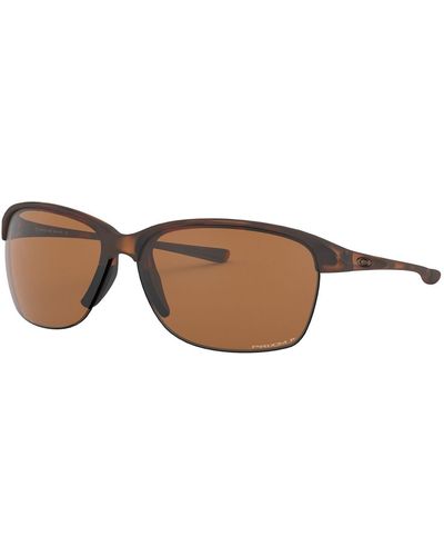 Oakley Polarized Sunglasses, Oo9191 65 Unstoppable - Brown