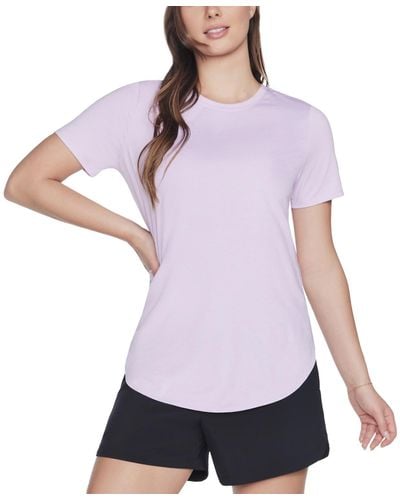 Skechers Active Go Walk Wear Go Dri Swift Tunic T-shirt - Purple