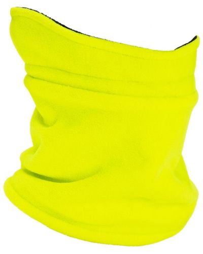 Muk Luks High Vis Fleece Neck Gaiter - Yellow