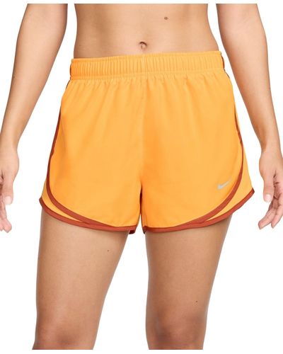 Nike Tempo Brief-lined Running Shorts - Orange