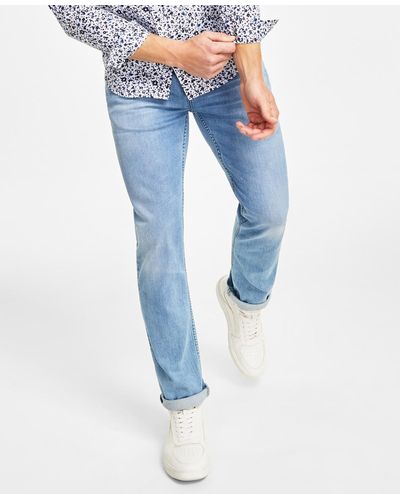 INC International Concepts Skinny Ripped Jeans - Blue