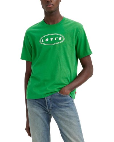 Levi's Relaxed-fit Graphic T-shirt - Green