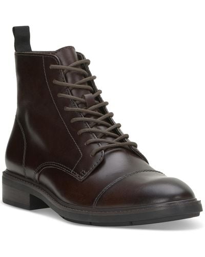 Vince Camuto Ferko Lace Up Boot - Brown
