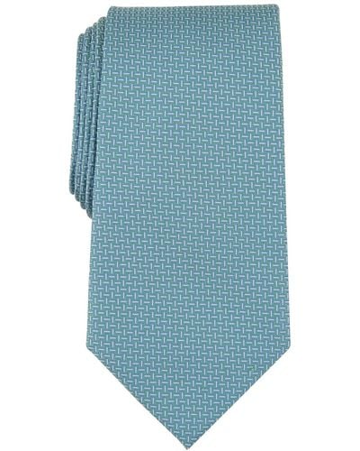 Michael Kors Dorset Mini-pattern Tie - Blue