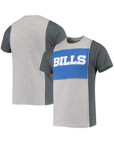 Refried Apparel Buffalo Bills Split T-shirt - Blue