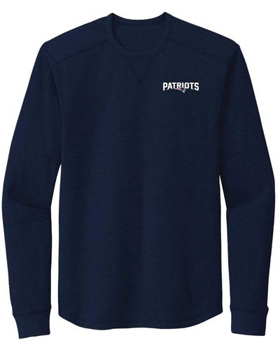 Dunbrooke New England Patriots Cavalier Long Sleeve T-shirt - Blue
