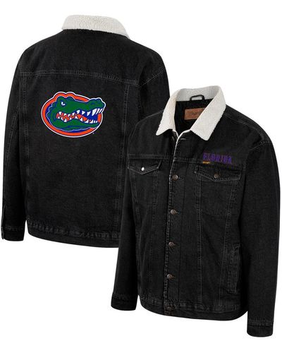 Colosseum Athletics X Wrangler Florida Gators Western Button-up Denim Jacket - Black